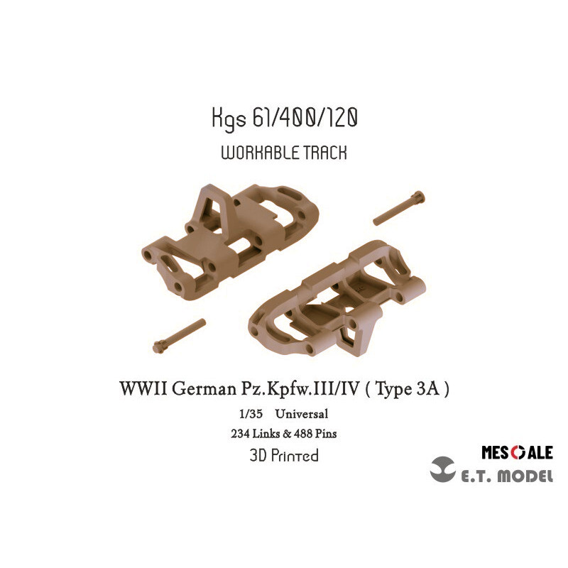3D Printing App - نموذج مصغر بمقياس 1/35 لدبابات Pz.Kpfw.III/IV