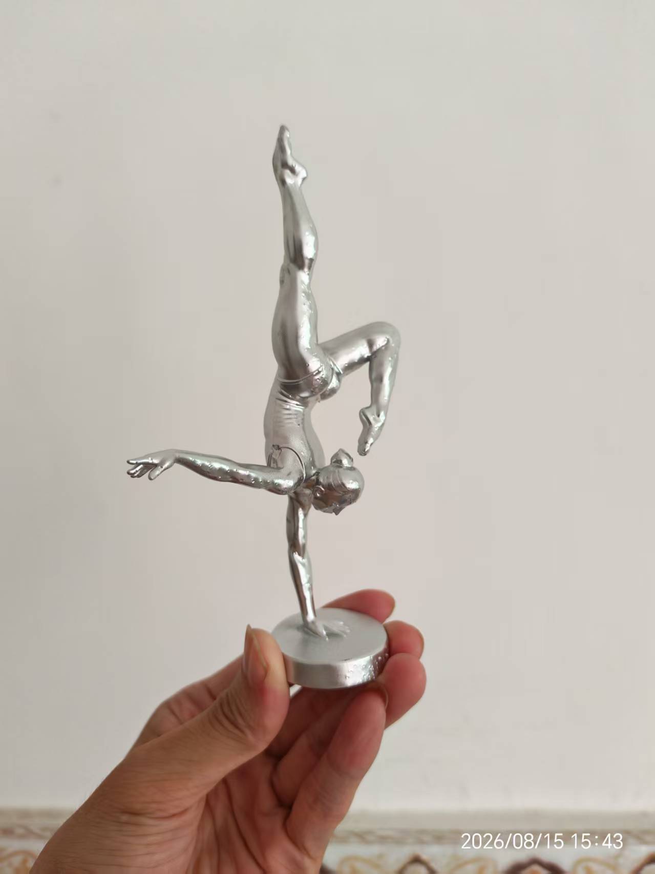 3D Printing App - تمثال راقصة باليه متوازنة بيد واحدة