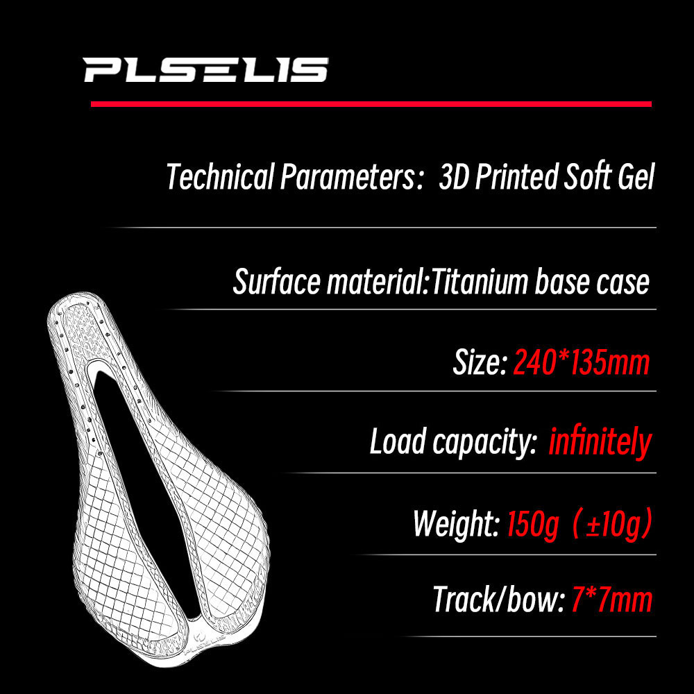 وسادة مقعد دراجة هوائية من PLS - مراجعة 3D Printing Titanium وسعره