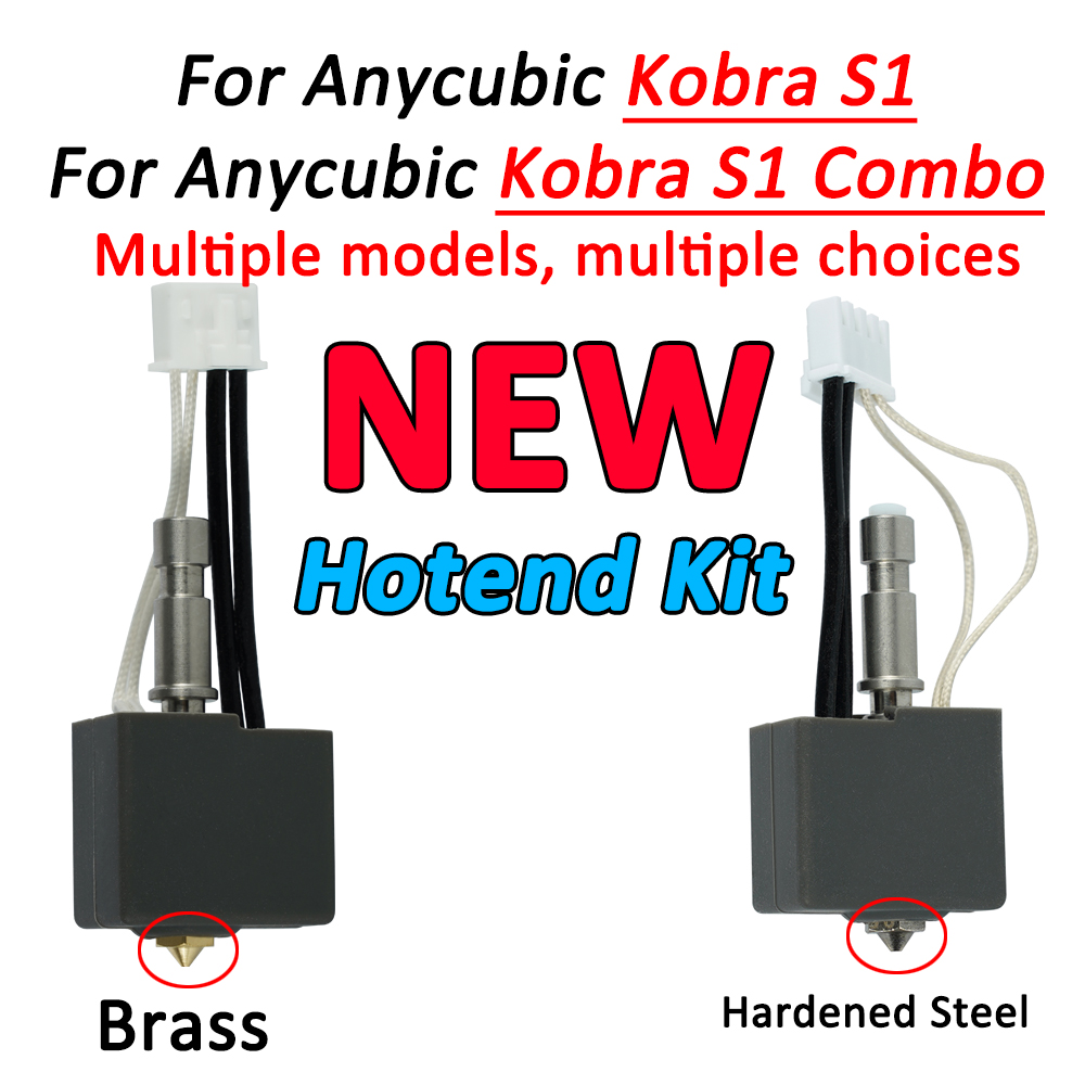 ل Anycubic كوبرا S1 Hotend كوب - مراجعة 3D Printing News وسعره