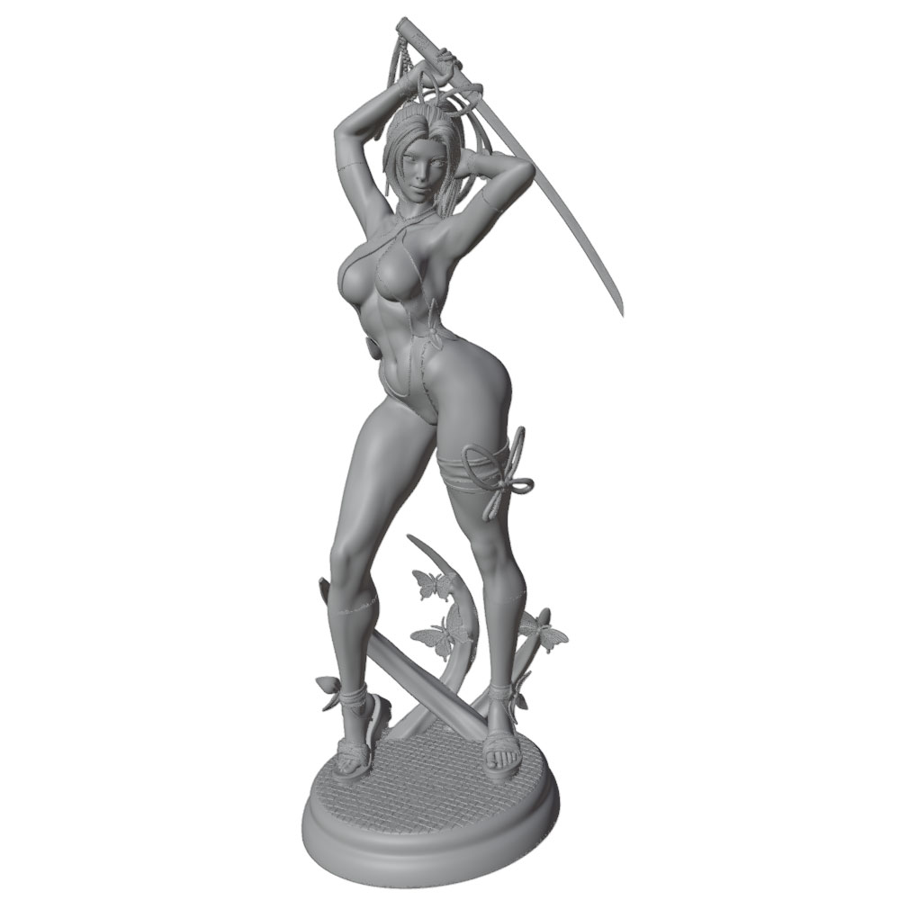 1/24 أنثى 	 مجموعات نماذج المح - مراجعة 3D Printing App وسعره