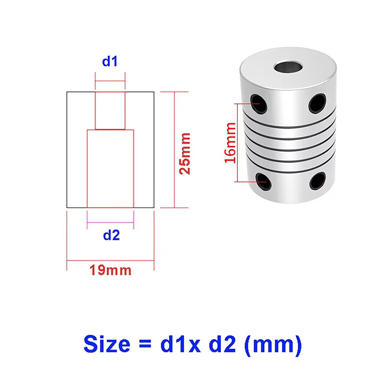 وصلة مرنة من الألومنيوم لمحور  - مراجعة 3D Printing Z Axis وسعره