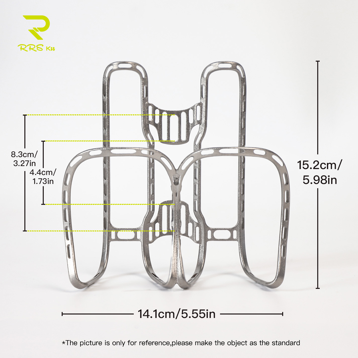 حامل زجاجات مياه مزدوج من سبائ - مراجعة 3D Printing Titanium وسعره