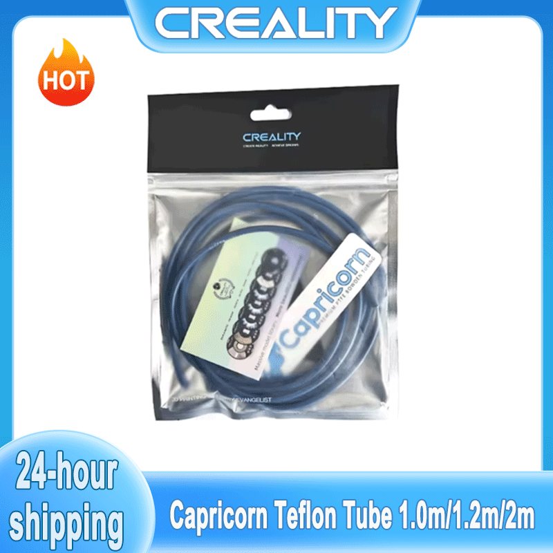 أنابيب PTFE زرقاء من CREALITY  - مراجعة 3D Printing News وسعره