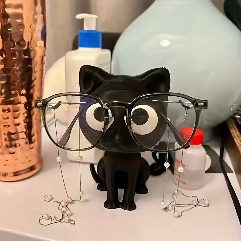 حامل نظارات على شكل قطة مطبوع  - مراجعة 3D Printing Glasses Frames وسعره