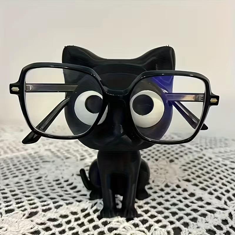 حامل نظارات على شكل قطة مطبوع  - مراجعة 3D Printing Glasses Frames وسعره