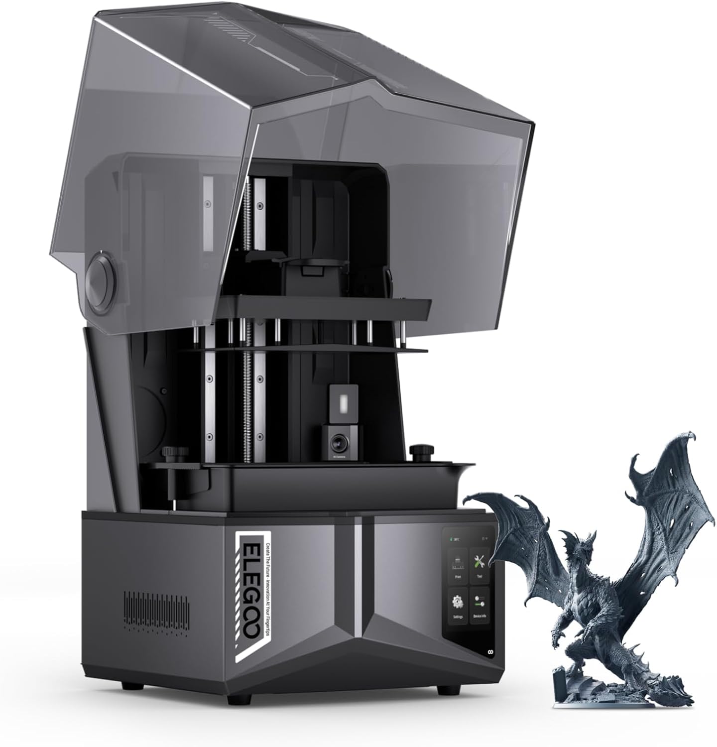 إليجوو ساتورن 4 ألترا 16K طابع - مراجعة 3D Printing App وسعره