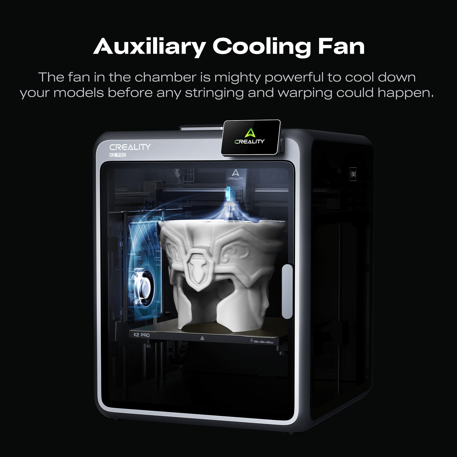 طابعة كرياليتي الرسمية K2 Pro  - مراجعة 3D Printing Z Axis وسعره