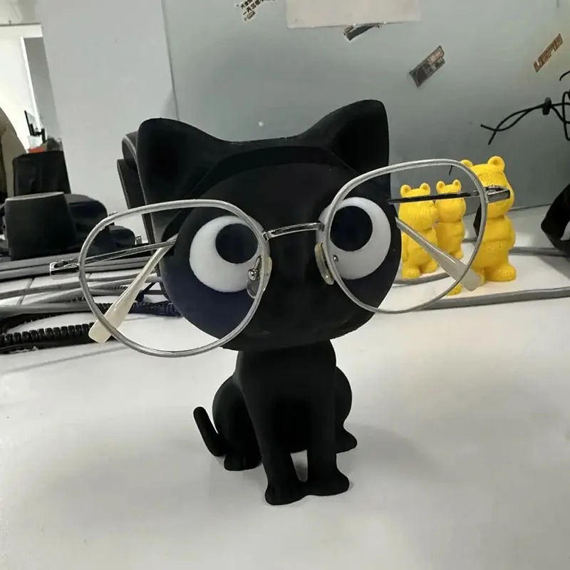 إطار نظارات على شكل قطة مطبوع  - مراجعة 3D Printing Glasses Frames وسعره