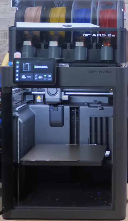 طابعة ثلاثية الأبعاد جديدة X2D - مراجعة 3D Printing News وسعره
